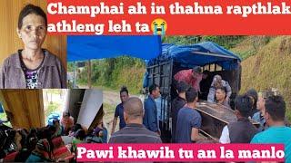 Champhai ah inthahna rapthlak a thleng leh taahmun ah report kimchang..