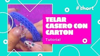 Tutorial de mini telar casero con tubo de papel higuienico ig: crush4nails