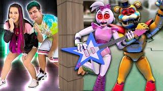 ANIMATRONICS DO FIVE NIGHTS AT FREDDYS INVADIU A CASA DO WIIZINHO E DA FRANZINHA  !!! ( MALOUCOS )