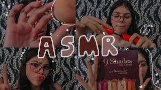 asmr - maquiando você | *tapping, sons de boca, camadas de som...*