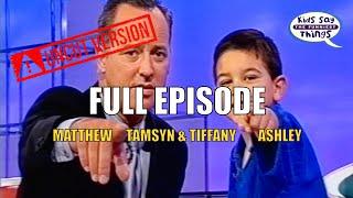 KIDS SAY THE FUNNIEST THINGS - UNCUT - Michael Barrymore FULL EPISODE - Tiffany & Tamsyn, Ashley