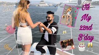 Boyfriend Proposed His Girlfriend In Private Yacht  Swati Monga | Rajat Sharma | Goa