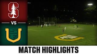 Stanford vs. San Francisco Match Highlights | 2024 ACC Men's Soccer