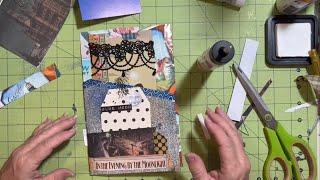 Flip and tuck & tuck side page and inserts junk journal embellishments