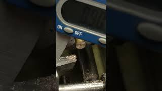 A Quick Way to Shim a Lathe Tool