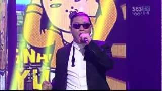 PSY_0722_SBS Inkigayo_GANGNAM STYLE (강남스타일)