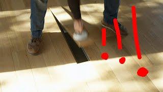 These REAL Hardwood Floors have a Ridiculously Cool Trick