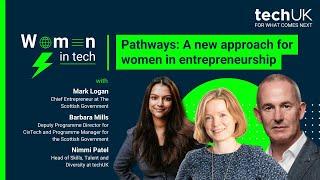 Pathways: A new approach for women in entrepreneurship | Mark Logan | Women in Tech 2023