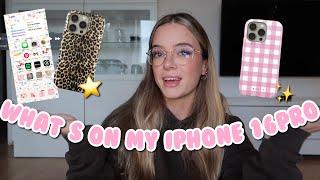 WHATS ON MY IPHONE 16PRO +neue Burga Cases | Hannah Theresa