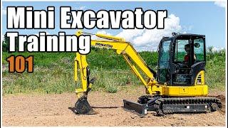 How to Operate a Mini-Excavator | Mini Excavator Controls