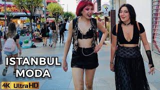 Asian Side Of Istanbul Moda ,Walking Tour  14 July 2022  [4K UHD fbs60] Türkiye , İstanbul 