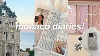 MONACO GIRLS TRIP  winter in monte carlo, luxury shopping, nights out, best food