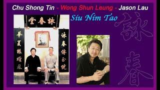 Chu Shong Tin, Wong Shun Leung, Jason Lau perform Wing Chun's SNT form!!