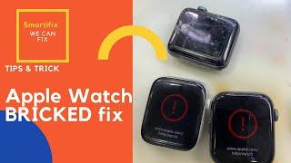 Apple Watch Red Exclamation Mark Crash fix 100%|How To Fix Apple Watch Stuck on Apple Logo