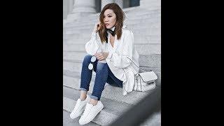 Smart casual jeans and sneakers