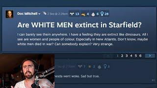 "Are White Men extinct in Starfield?"