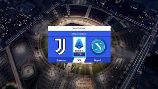 Juventus vs Napoli | Allianz Stadium | 2022-23 Serie A | PES 2021