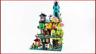 LEGO 71741 NINJAGO City Gardens Speed Build for Collectors - Brick Builder