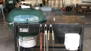 1996 Weber Performer - Ribs - Slow N Sear - Kosmos Q