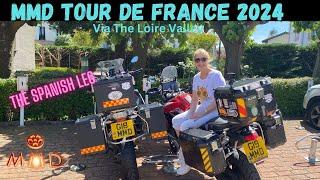 Motorcycle tour of France on a BMW 1250 GSA and Triumph Tiger 900 - Ep 1