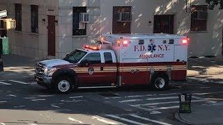 FDNY - EMS Ambulance Responding Urgently to Person in the Water