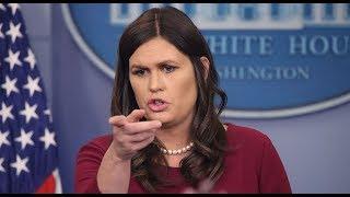 Sarah Sanders Shamelessly Refuses to Answer Questions On Rudy Giulianis Hannity Interview