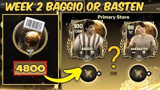 HOW TO GET 4800 BALLON D'OR VOTE TICKETS EVENT DALGLISH OR BASTEN WEEK 2  IN EA FC FIFA MOBILE 24 25