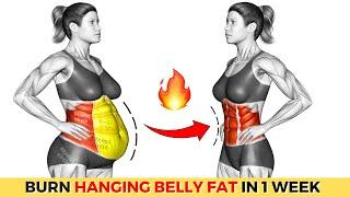 The Best Exercises for Hanging Belly Fat | 30-min Workout To LOSE 3 INCHES OFF WAIST in 2 Week