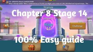 Lords mobile Vergeway chapter 8 Stage 14 easiest guide