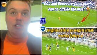 Everton 0-3 Brighton Matchday vlog *Seagulls Swarm over troubled Toffees!*