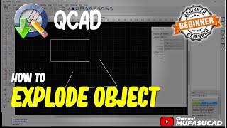 QCAD How To Explode