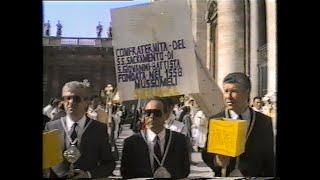 Le Confraternite di Mussomeli a Roma - (12- 5 -1989)