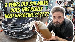 2 YEARS OLD 31K MILES VOLKSWAGEN NEED THIS REPLACING ALREADY? UNDERSERVED ITEM ON ANY CAR FACT!!!!!