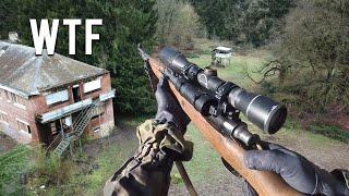 1942 German Made Kar98K Converted to Airsoft Gun - Counter Sniper Mission