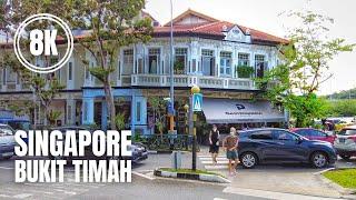 Singapore 8K: Bukit Timah Neighbourhood Walk (April 2021)