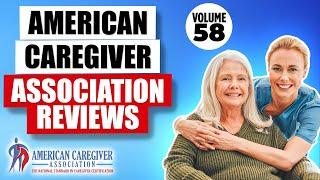 Reviews - Volume 58 | American Caregiver Association