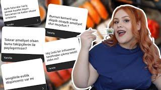 SUSHI VE RAMEN EŞLİĞİNDE İDDİALI SORULAR! #3 - YENİDEN MİDE AMELİYATI, KAZANCIM VE LOVE İŞLERİ 