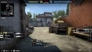 Daddystrike 1v3 clutch on Inferno | CSGO