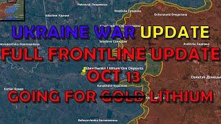 Ukraine Conflict (20241013): Full Frontline Update