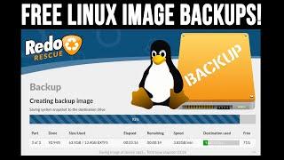 Create & Restore Linux OS System Image Backups for Free with RedoRescue