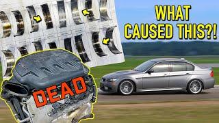 My BMW E90 M3 Engine Failed with Brand New Rod Bearings - Good Bye $10,000