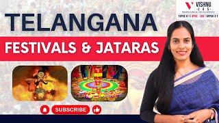 Telangana Festivals and Jataras | Current Affairs | TSPSC GROUP - 1 #tspsc