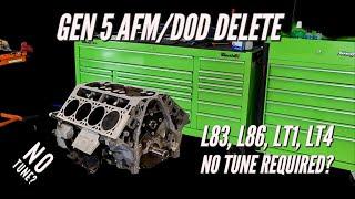 Gen 5 L83/L86 AFM/DOD Delete