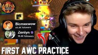 IM PLAYING IN THE AWC! FT. Bicmex/Zenlyn