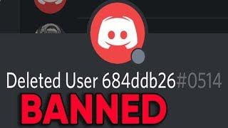 I GOT BANNED FROM DISCORD