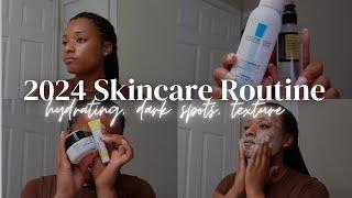 my 2024 nighttime skincare routine for clean hydrated glass skin | Keeping It Kendra