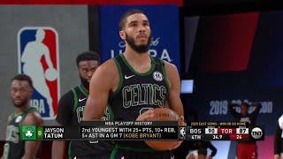 Jayson Tatum R2G7 Highlights vs Toronto Raptors (29 pts, 12 reb, 7 ast)