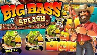 BIG BASS SPLASH 4 Scatter Bonus    MAX LEVEL 10X! MASSIVE WIN