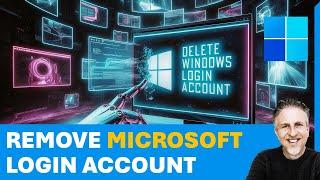 Remove Microsoft Account from Windows 11 | Create Local Account