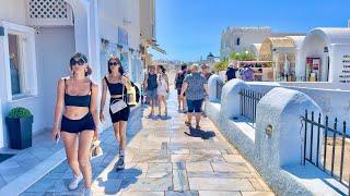 Santorini, Greece  - JULY 2024 - 4K HDR Walking Tour